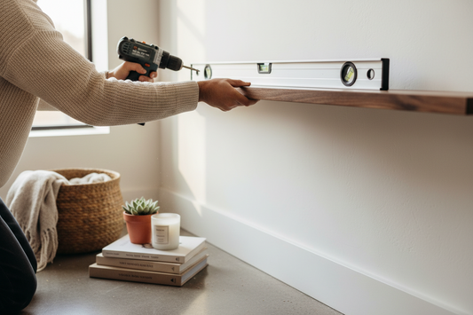 How to Install Floating Shelves (Step-by-Step Guide)