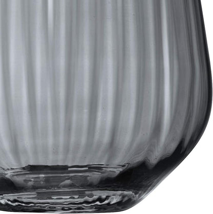 Zinc Vase H28cm Sheer Zinc